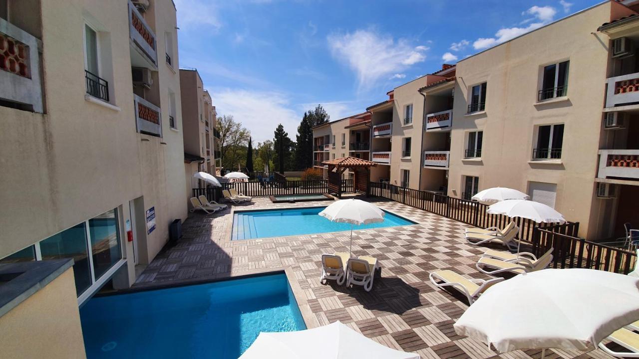 Le Blanc-Martel - Piscine, Climatisation & Parking Apartment Gréoux-les-Bains Екстериор снимка